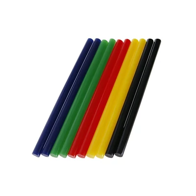 Schmelzstab 11,2x200mm 10 Stück, farbig