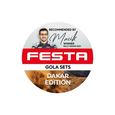 Promóciós polci wobbler Dakar