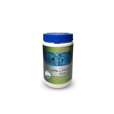 MAXI-KOMBI Brillant Pool  200g-os tabletta 1 kg