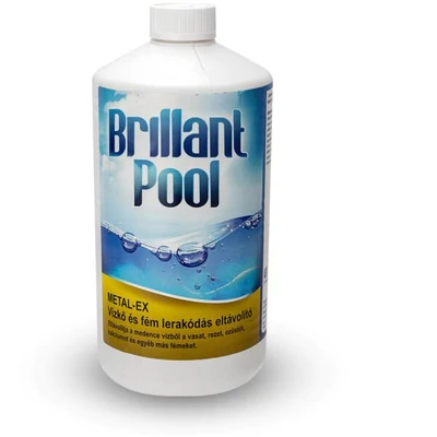 Vízkő és fém lerakódás eltávolító 1liter Brillant Pool
