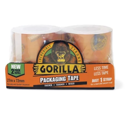 Gorilla Packaging Tape Utántöltő 2db*27m*72mm