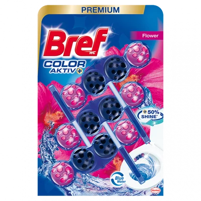 Bref wc illatosító Fresh Flower 3x50g