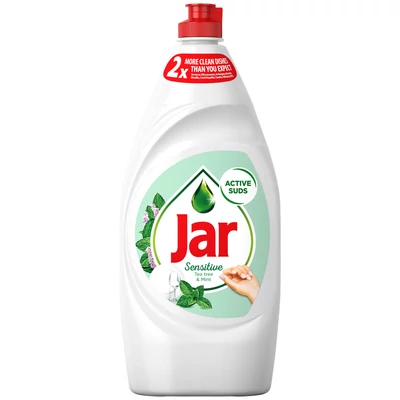 Jar Sensitive Tea Tree & Mint Folyékony Mosogatószer, Kézkímélő 900 ML