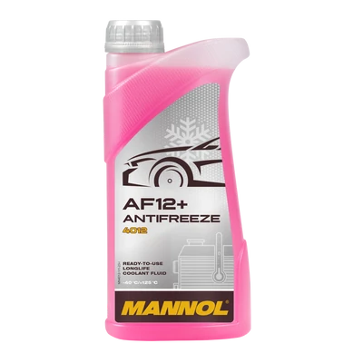 MANNOL Fagyálló AF12+ (-40 °C) Longlife 1L