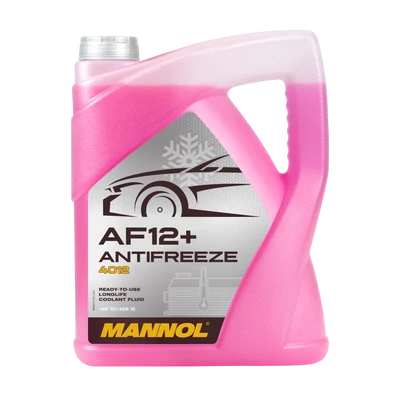 MANNOL Fagyálló AF12+ (-40 °C) Longlife 5L Rózsaszín