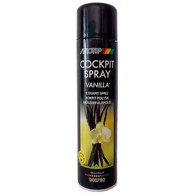 Motip - Műszerfalápoló vanilia illatú spray 600ml