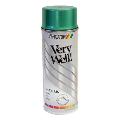 Motip - Metál zöld festék spray, 400ml