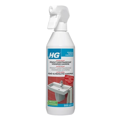 HG extra erős vízkő-eltávolító habspray 500ml