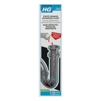 HG hajeltávolító-dugulásmentesítő 400ml