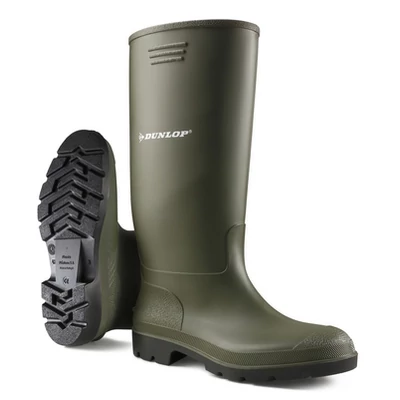 Dunlop PVC csizma zöld 43-as