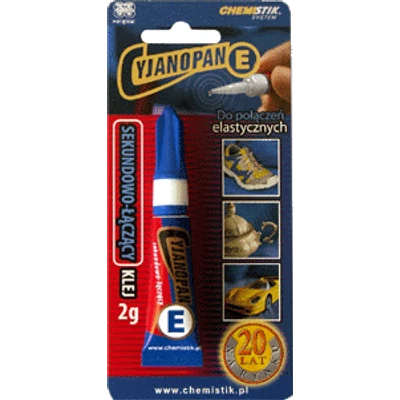 Chemistik - Cyjanopan E, pillanatragasztó, 2 g