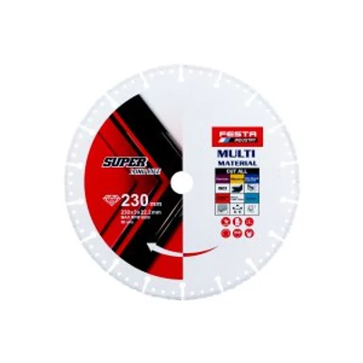 Univerzális vágótárcsa - gyémánt 230x22,2mm