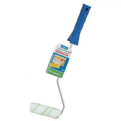 Radiátor festőhenger  10cm, lazur, nyéllel
