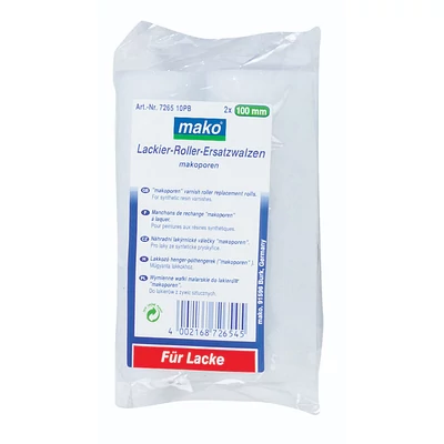 Festőhenger 10 cm lakkozó egyenes vég 2db/csomag (726510-02)