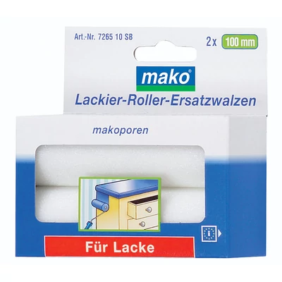 Lakkozóhenger szivacs 10 cm. 2 db-os dobozos