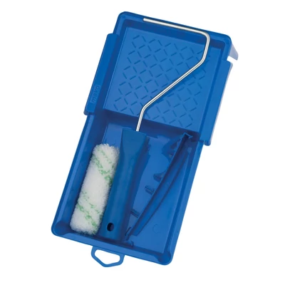 Lakkozó henger klt, lazur, 10cm