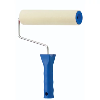 Lakkozó henger 18 cm, velur, nyéllel, parkettához