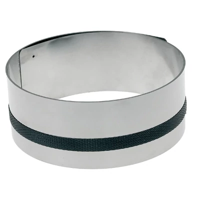 Tapétavonalzó, szalag, 200 cm, rozsdamentes