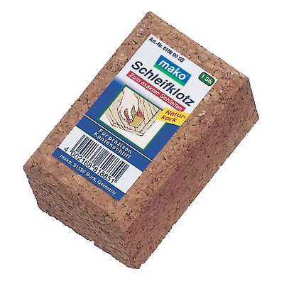 Csiszoló tuskó  100x40x60 mm, parafa