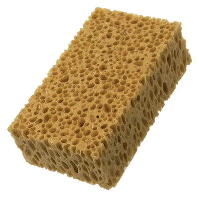 Csempéző szivacs, barna, 180x110x60 mm, profi