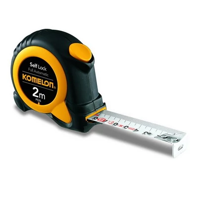 Mérőszalag 5 m x 19 mm. Komelon Self Lock