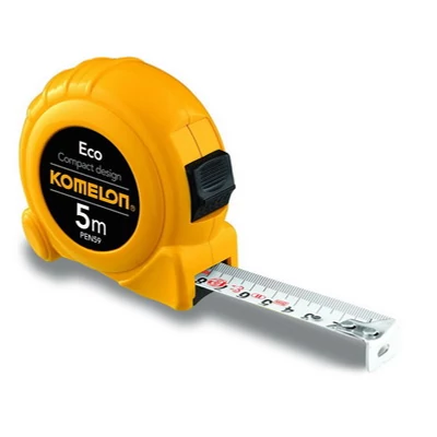 Mérőszalag 5 m x 19 mm. Komelon Eco