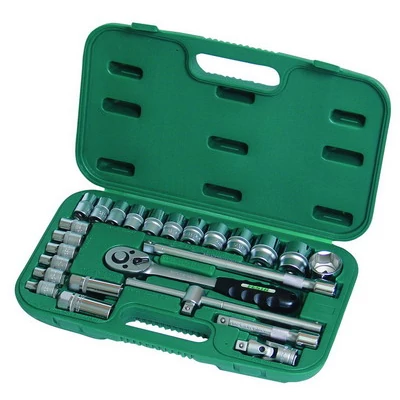 Dugókulcs klt. 25 db. 1/2^ 10-32mm Profi FESTA