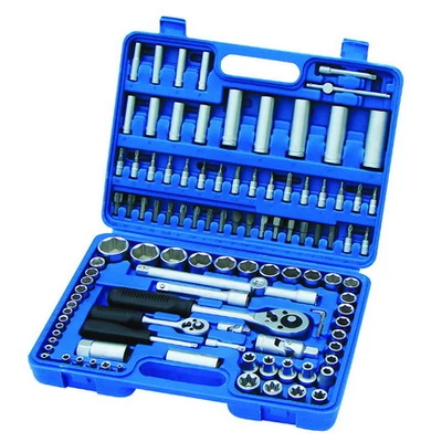 Dugókulcs klt. 108 db. 1/4^ 6-13 +1/2^ 14-22 + Csillag + Bit