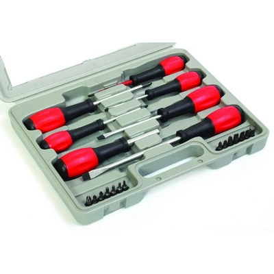 Csavarhúzó klt.+bitek 21 db-os