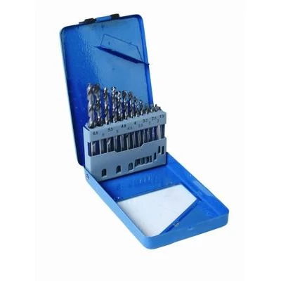 Csiszolt fémfúrószár készlet, 13 db, 1,5-6,5 mm