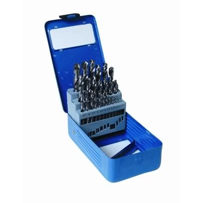 Fém csigafúró klt. csiszolt 25 db-os 1-13 mm HSS-G FESTA