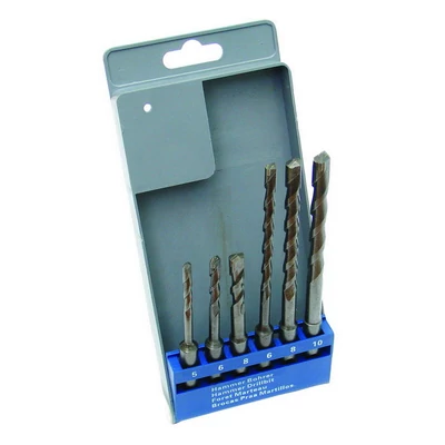 Kőzetfúró készlet SDS+ 5-12 mm.