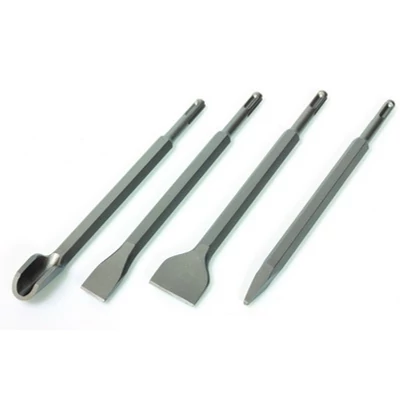 Vésőkészlet SDS+ 4db. (2lapos, spicc, horony) FESTA