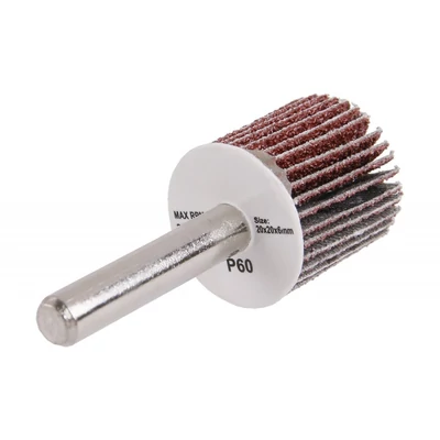 Csiszoló lamellás lemez 20x20x6mm, P60