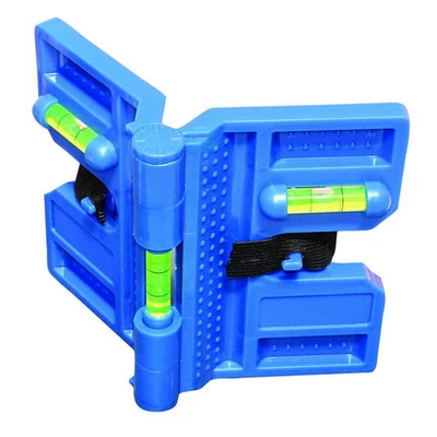 Vízmérték oszlophoz 3 libellás mágneses