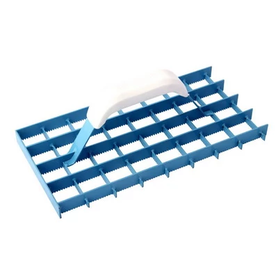 Vakolatgyalu rácsos 290x145 mm. fogazott