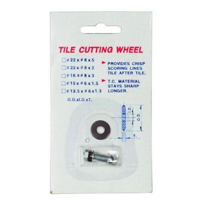 Csempevágókerék 22x6x2 mm