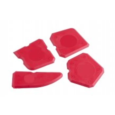 Szilikon fugalehúzó készlet 4db