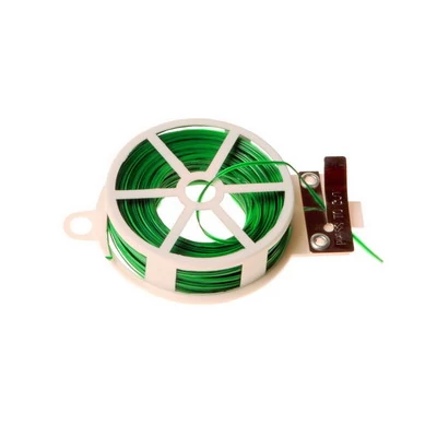 Kötöződrót 30 m pvc bevonat tartó-vágóval