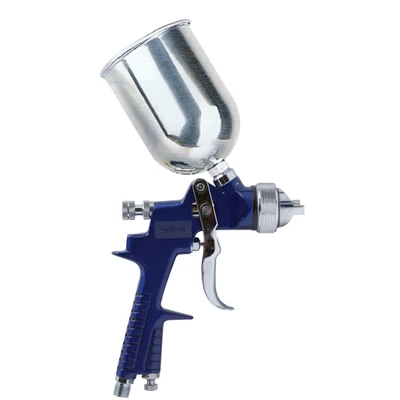 Levegős festékszóró pisztoly felső fém tartály