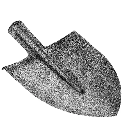 Ásó lemez szinterezett