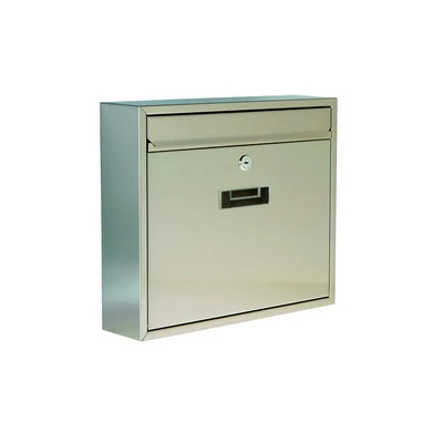 Postaláda inox 31x36x9 cm.