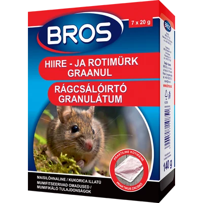 Bros Rágcsálóirtó granulátum 140g