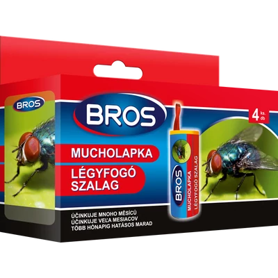 Bros Légyfogó szalag 4db-os