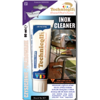 Technicoll - Acél és zomántisztító(Inox) paszta, 80g