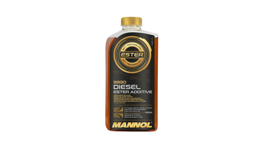 MANNOL Üzemanyag adalék 1L Diesel Ester Additive 9930 Üzemanyag adalékok