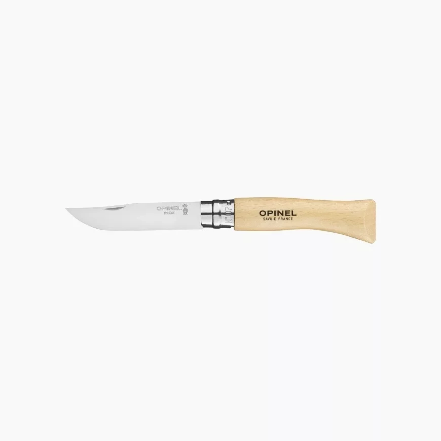 Opinel No.07 | INOX | Bükk | Zsebkés | Bliszteres   