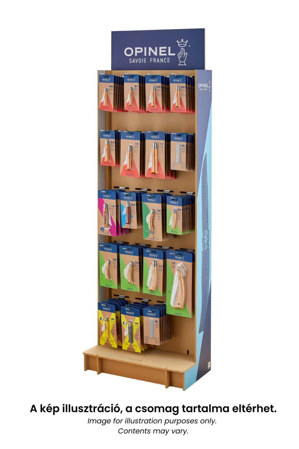 Opinel álló  display 80db