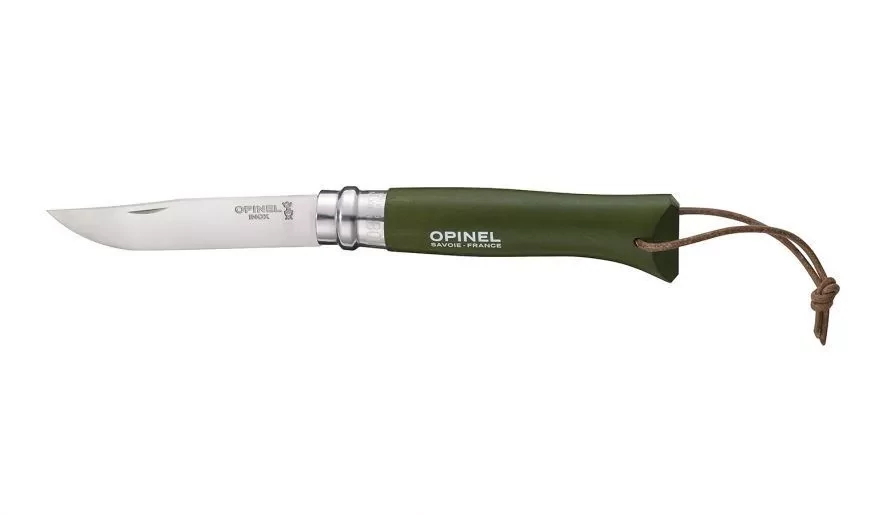 Opinel No.08 Colorama Khaki Bliszteres