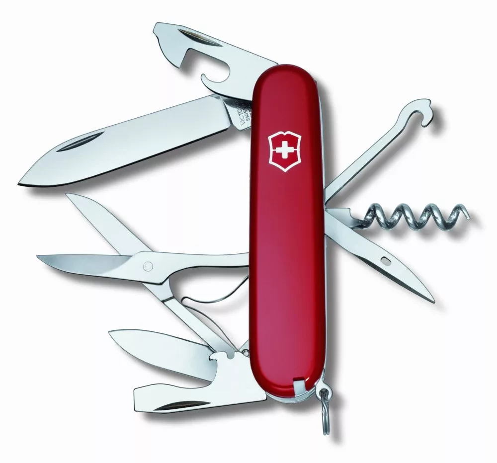 Victorinox Climber, 91 mm, red, Blister